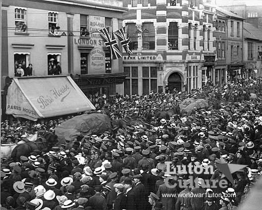 5th Beds march in Luton