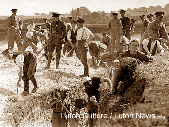 Trench digging practice