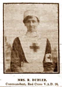 VAD commandant Mrs Durler