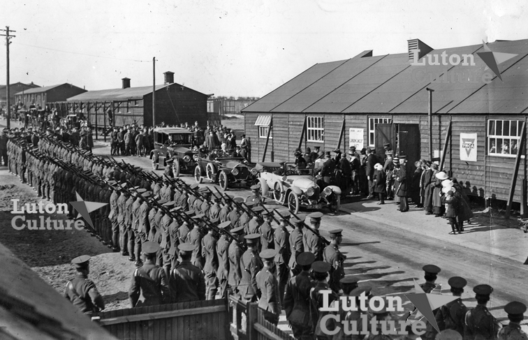 Biscot Camp royal visit