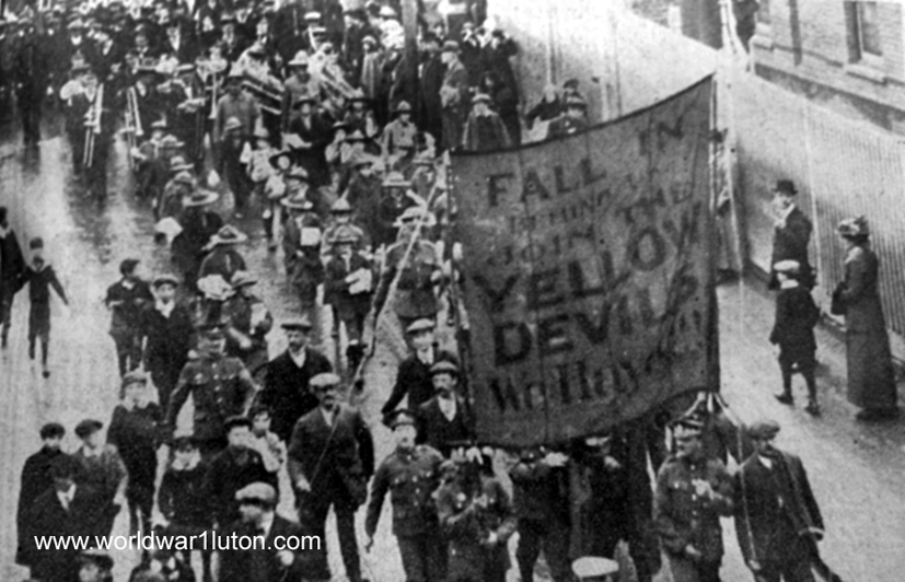 Recruiting rally, Oct 1915