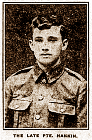 Pte Alfred Hankin