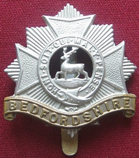 Beds Regt badge