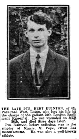 Pte Bert Euinton