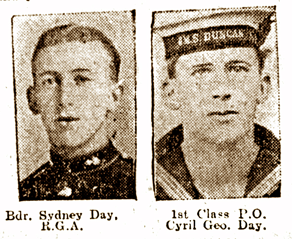 Brothers Sydney and Cyril Day