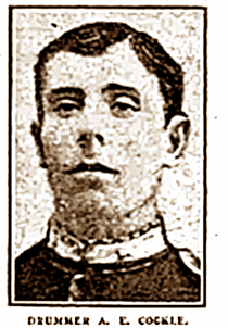 Drummer Albert Cockle