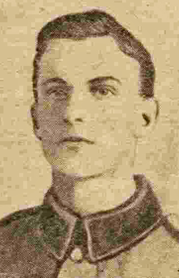 Pte Gustavus (Will) Eames