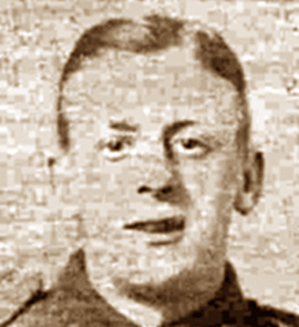 Cyclist Harry James