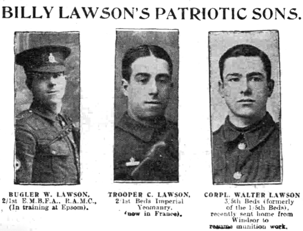 Bill Lawson sons