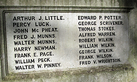 Leagrave War Memorial