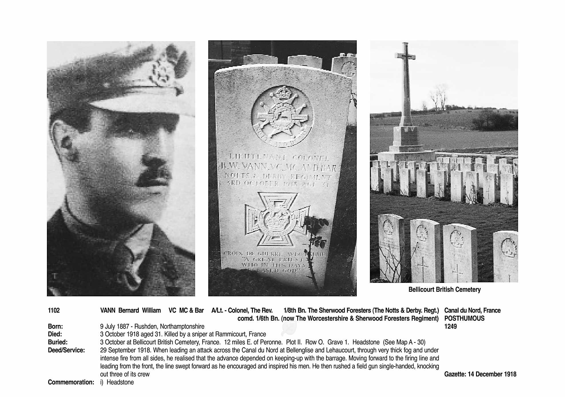 Bernard William Vann