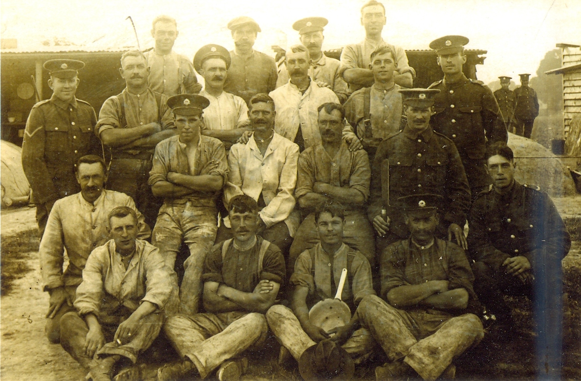 William Street on cooking duties after being injured