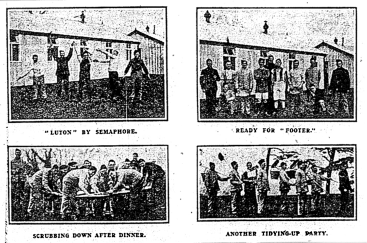 Ampthill Training Depot recruits