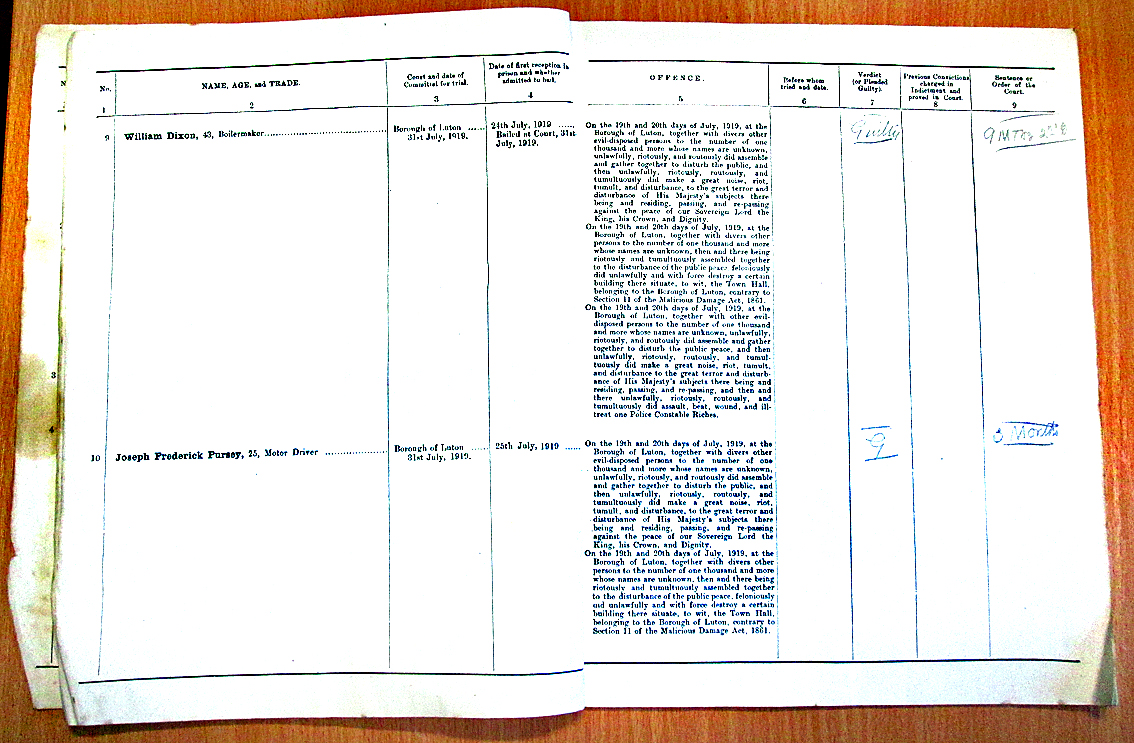 Joseph Frederick Pursey record