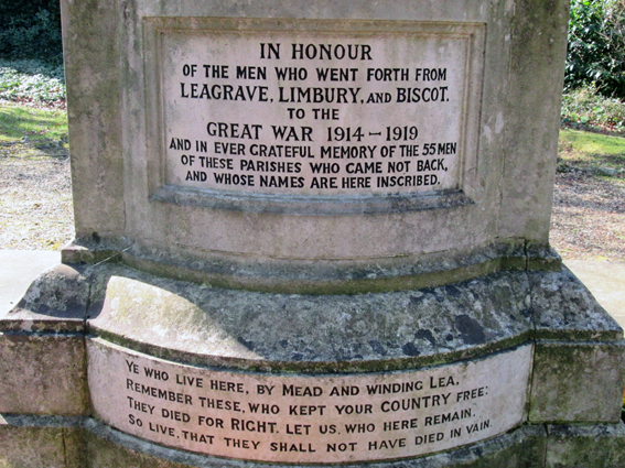 Leagrave War Memorial