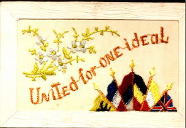 Postcard from WWI WE Owen Collection