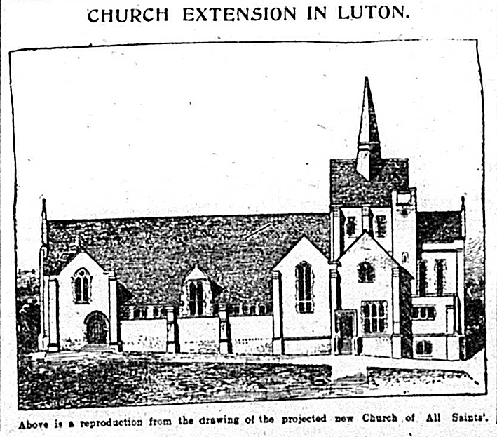 All Saints Church drawing
