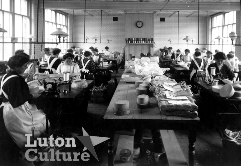 Dillingham hats workroom 1907