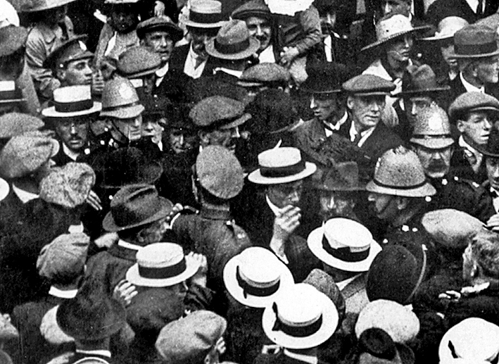 Sear, Higham, Matsell in Peace Day crowd