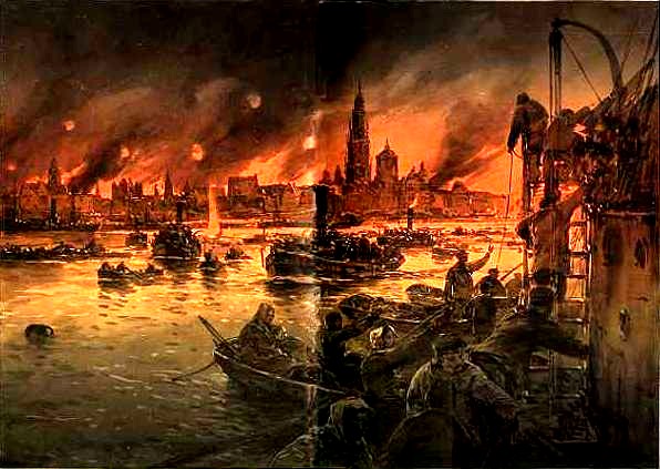 Willy Stöwer - Antwerpen 1914