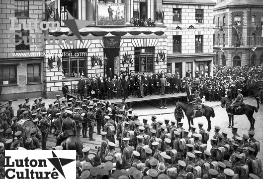 5th Beds march in Luton