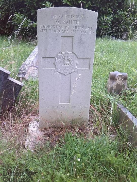 Walter Smith's headstone