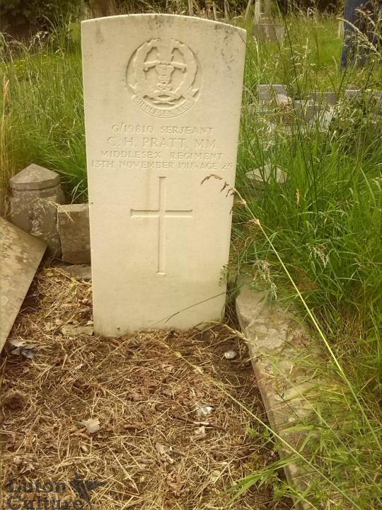 Charles Henry Pratt's headstone