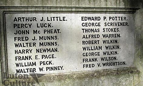 Leagrave War Memorial