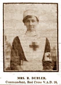 VAD commandant Mrs Durler