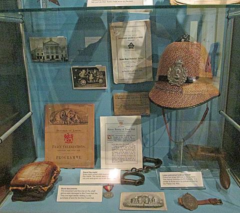 Wardown Peace Day exhibits