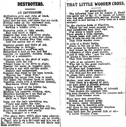 Austin J. Small poems